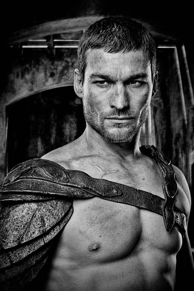 iPhone Desktop Wallpaper: Andy Whitfield iPhone New Themes