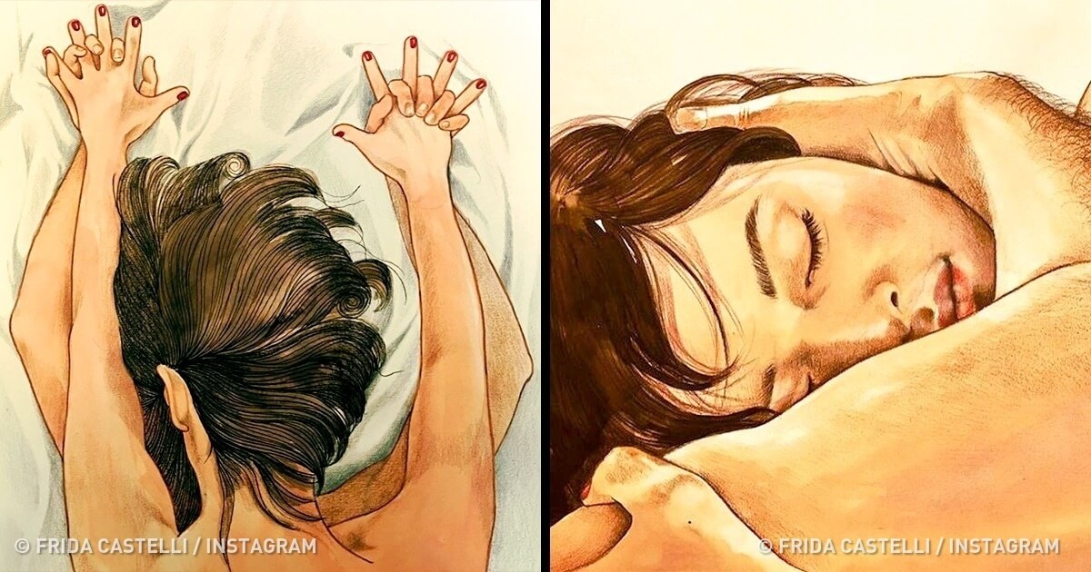 19 Mind-Blowing Illustrations Show The Tenderness Between Lovers