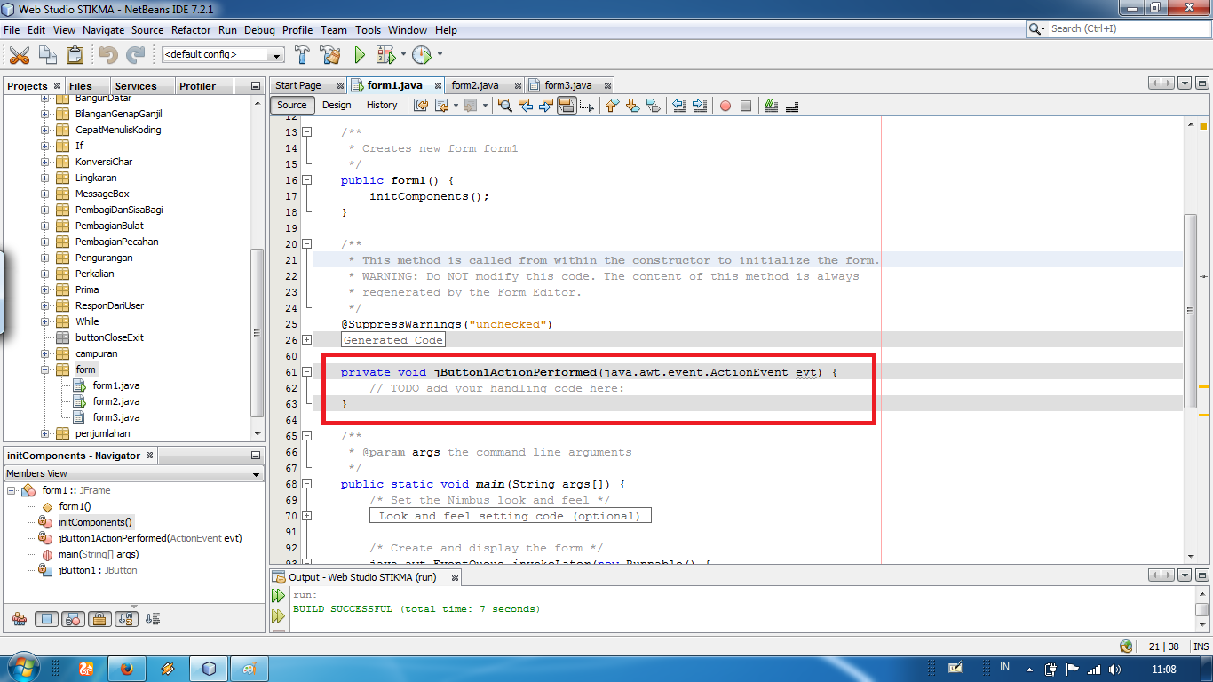 Frame Form Java Netbeans | Membuat Frame Form Java Netbeans ~ Materi ...