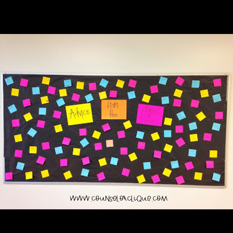 DIY Hack Simple Senior Bulletin Board Counselor Clique