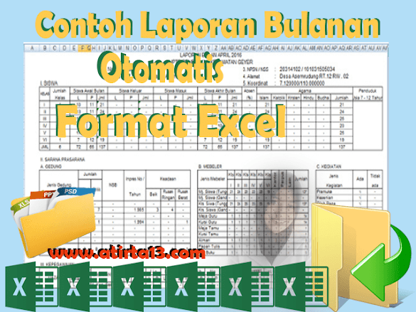 Contoh Laporan Bulanan Sekolah Terlengkap Dengan Fiture Terbaru