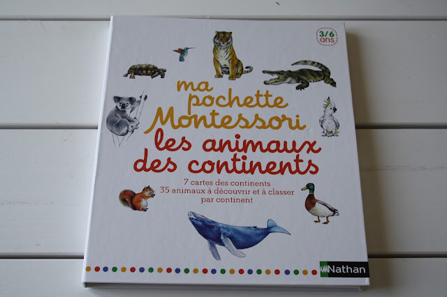 Mon avis sur ma pochette Montessori "Les animaux des continents"