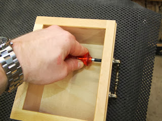 Michas Holzblog: Projektvorstellung: Wandboard mit Pinnwand - Teil 6