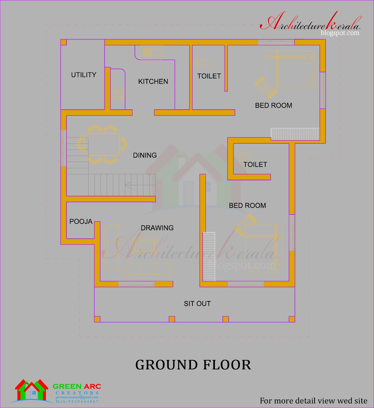 TRADITIONAL STYLE  KERALA  HOUSE  PLAN  AND ELEVATION 