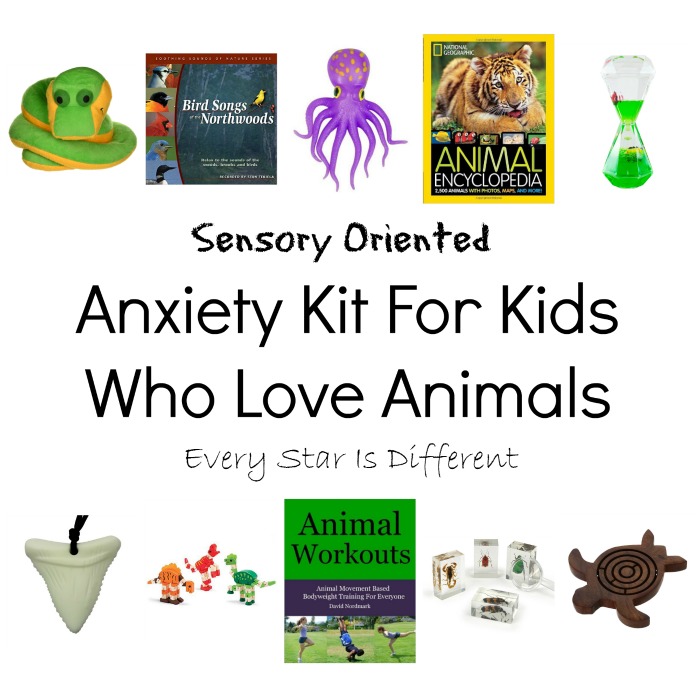 Anxiety Kit for Kids Who Love Animals