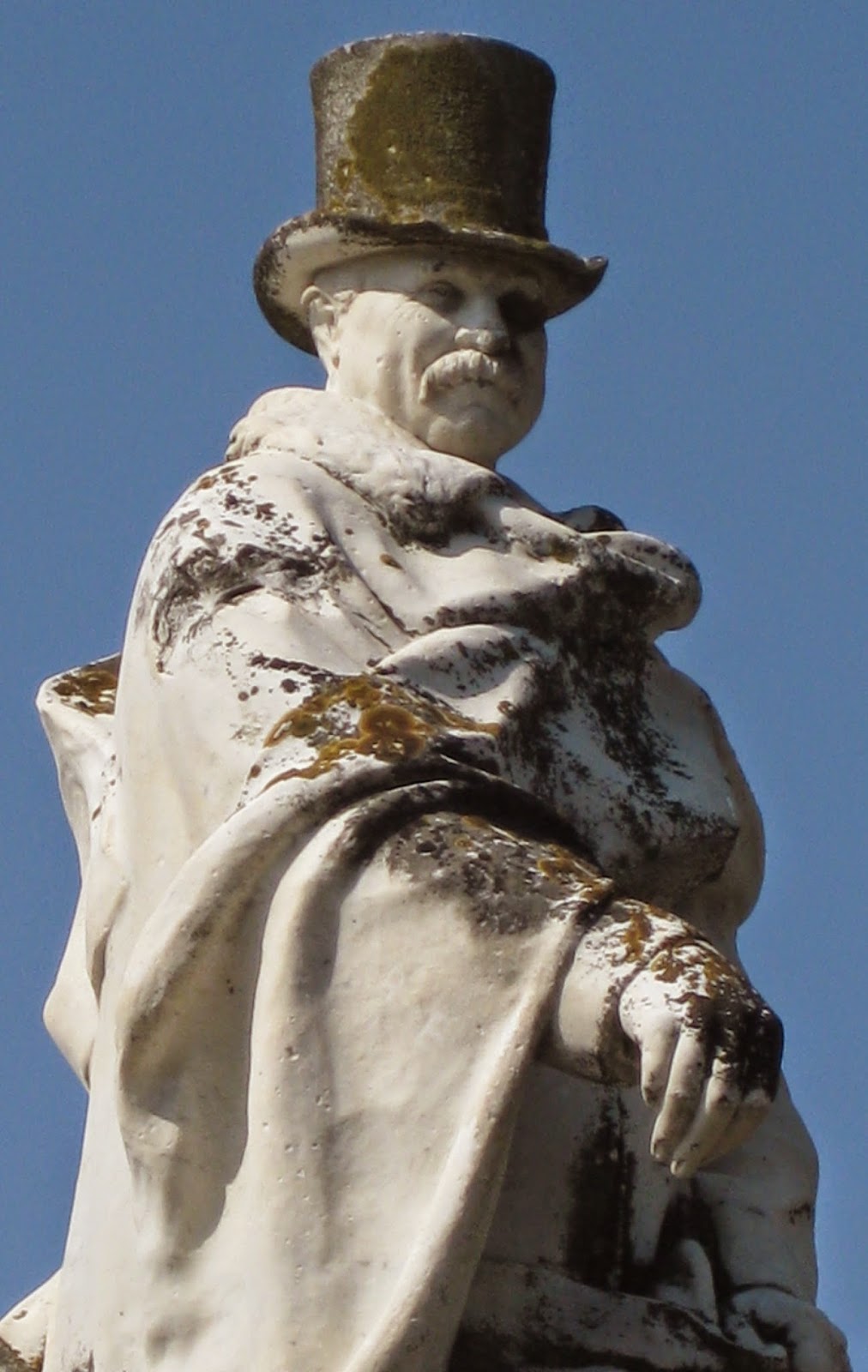 Statue of Carlo Fabbriccotti, 'Carlaz', by Lazzerini
