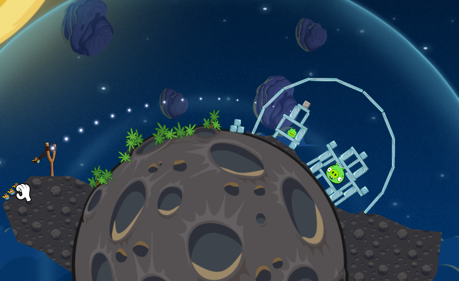 Angry Bird Space Walkthrough