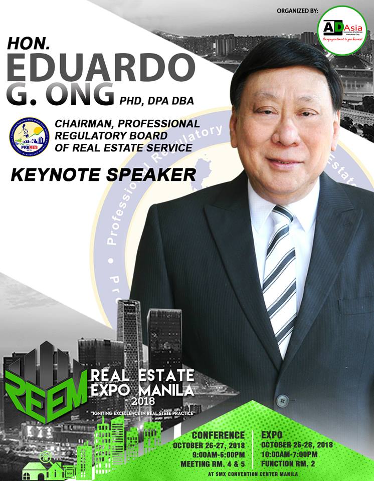 Real Estate Expo Manila 2018 set at SMX Convention Center