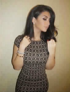 Saudi girl similar to Kim Kardashian that ignited social networking sites