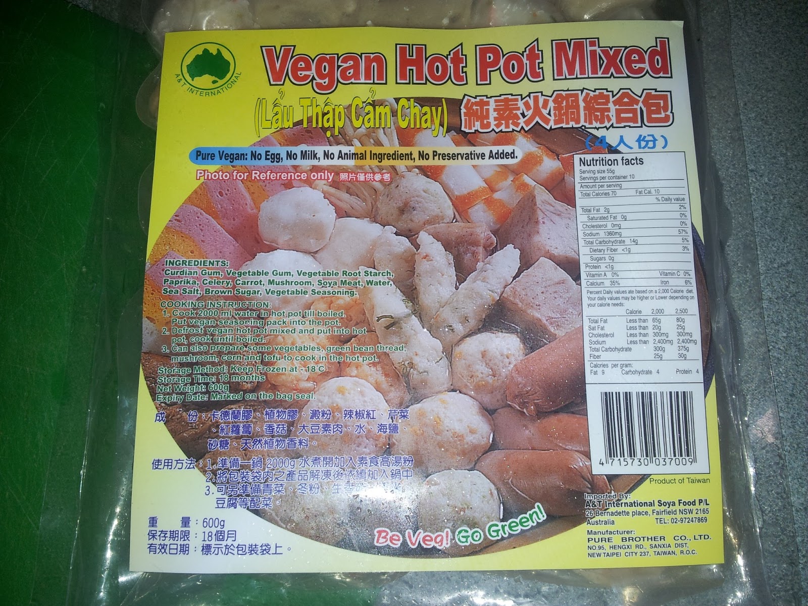 Iron Chef Vegan January 2013