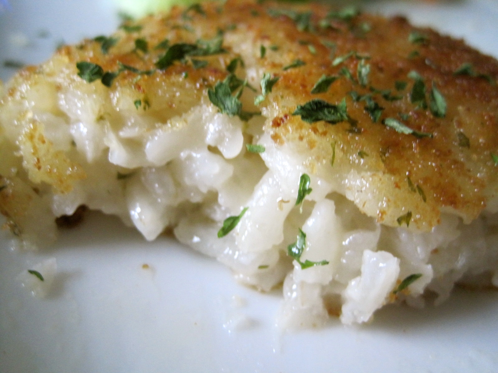 Mrs. Schwartz's Kitchen Herb Risotto Cakes