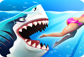 تحميل لعبة Hungry Shark World v3.1.4 مهكرة للاندرويد أموال وجواهر لا تنتهي أخر اصدار موقع - فيفو جيم