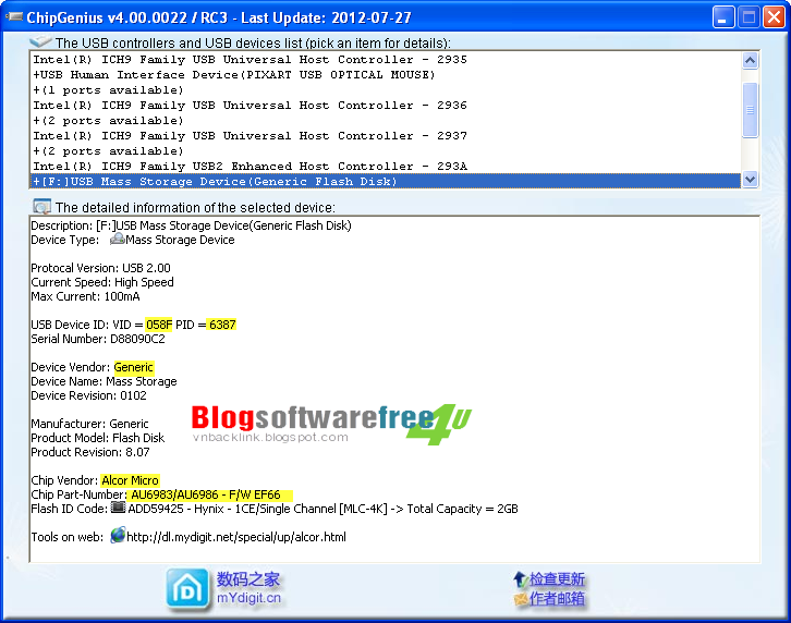 Driver Intel(R) ICH9 Family USB Universal Host Controller - 2938