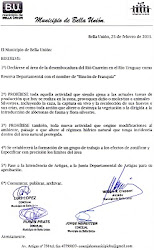 Declaración Municipal