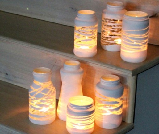 Lavoretti Con Vasetti Di Vetro Per Natale.Lavoretti Di Riciclo Con Vasetti Di Vetro