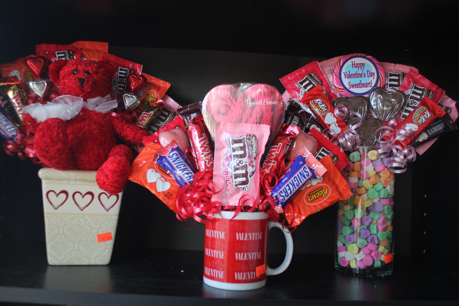 Valentine's Day Candy Bouquet DIY