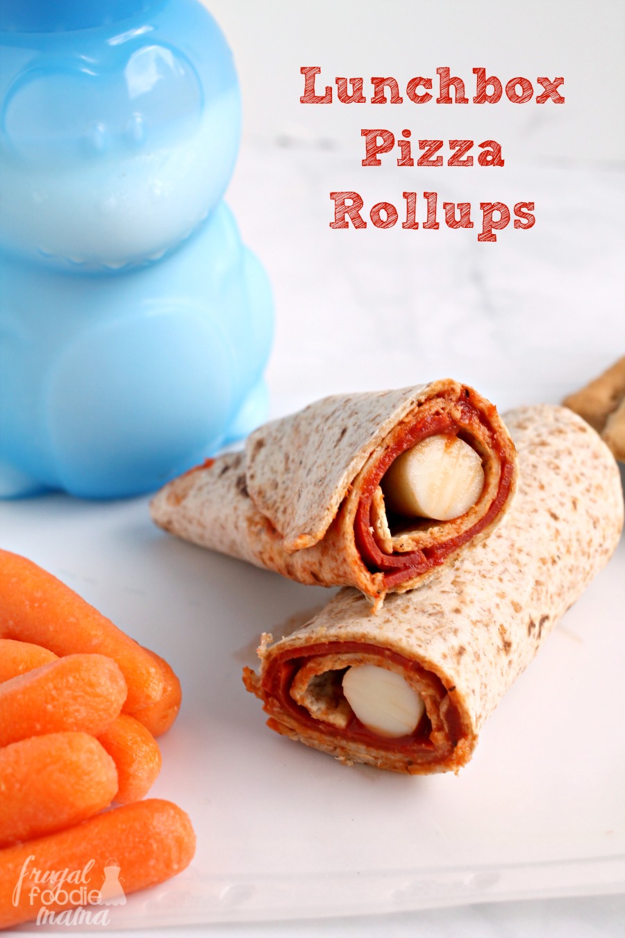Frugal Foodie Mama Lunchbox Pizza Rollups