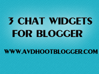 3 Chat Widget For Blogger