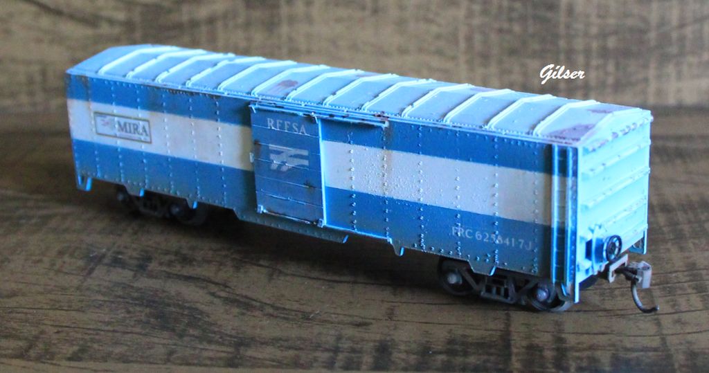 Gílser ferreo trens Vagão FRC Mira