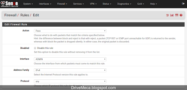 DriveMeca creando y configurando vlan en pfSense paso a paso