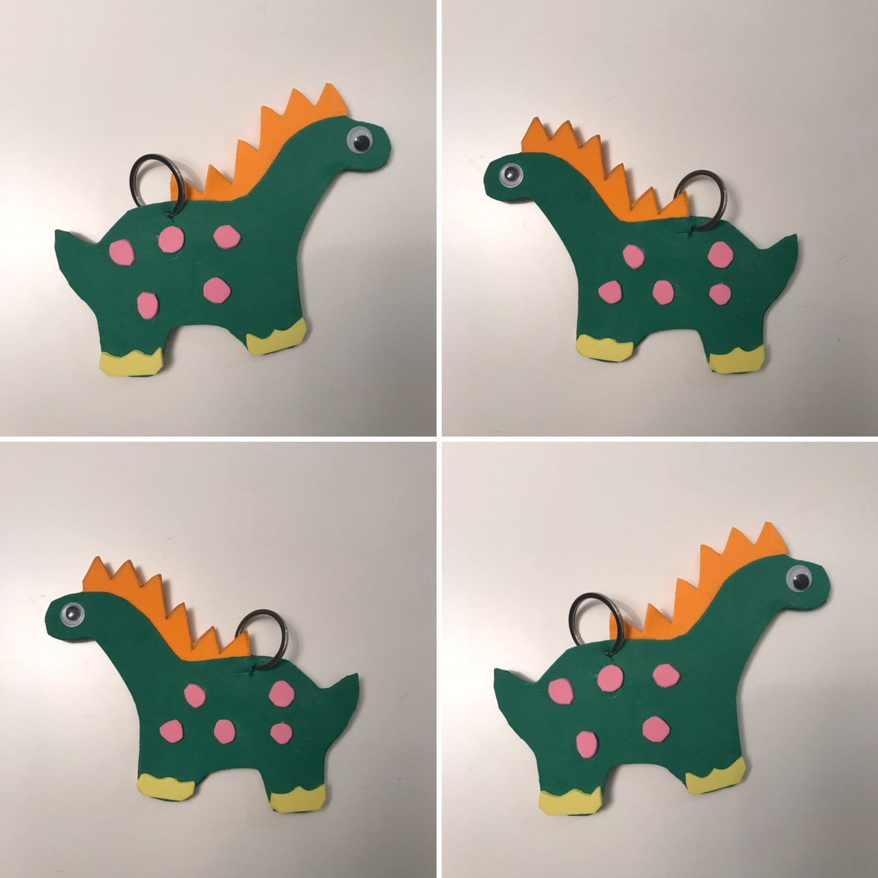 dinosaurios de goma para niños