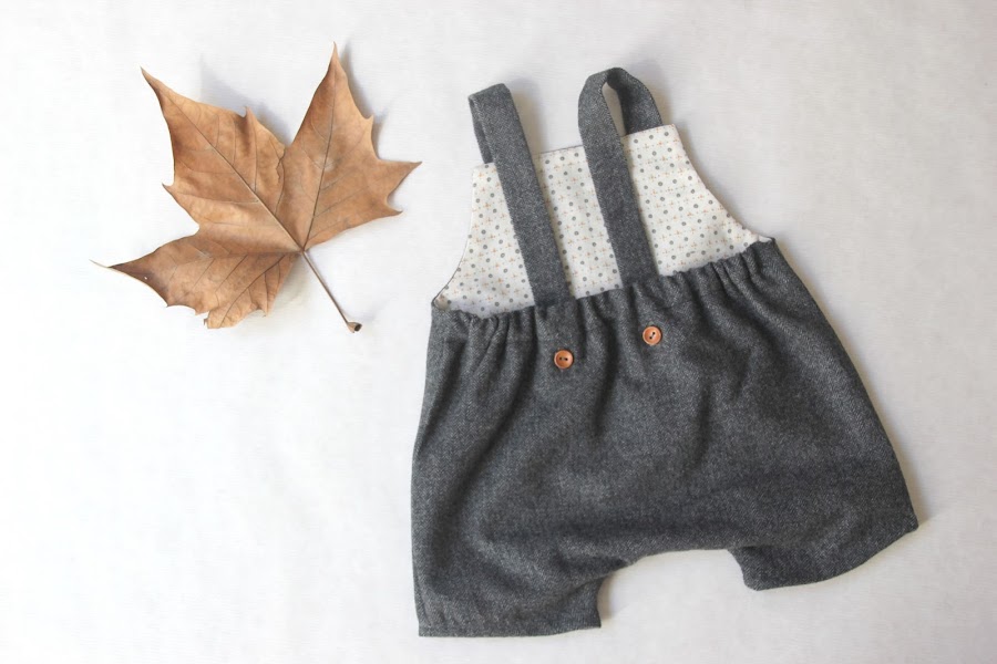 DIY Costura ropa de bebe patrones peto ranita pelele