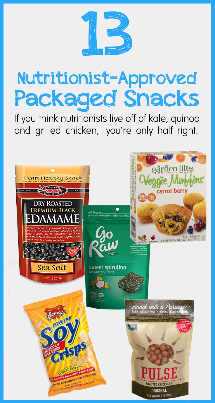 13 Nutritionist-Approved Packaged Snacks