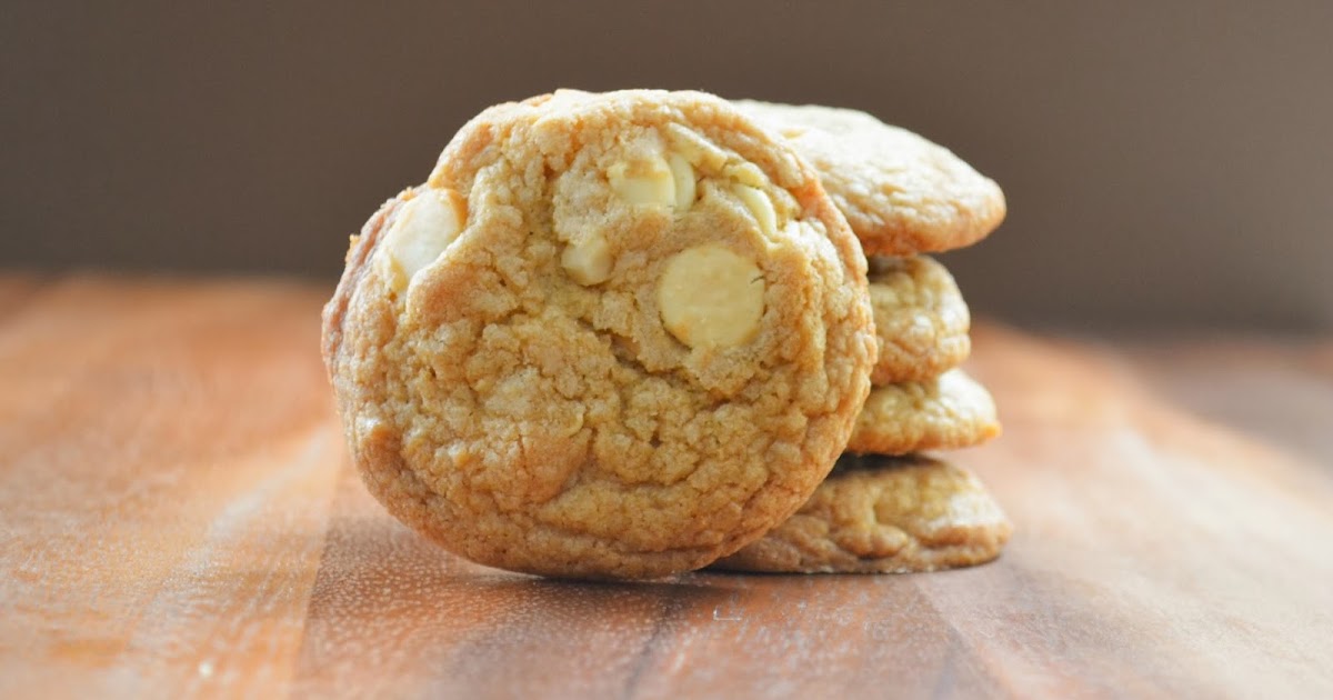 Brown Butter White Chocolate Macadamia Nut Cookies Serena Bakes
