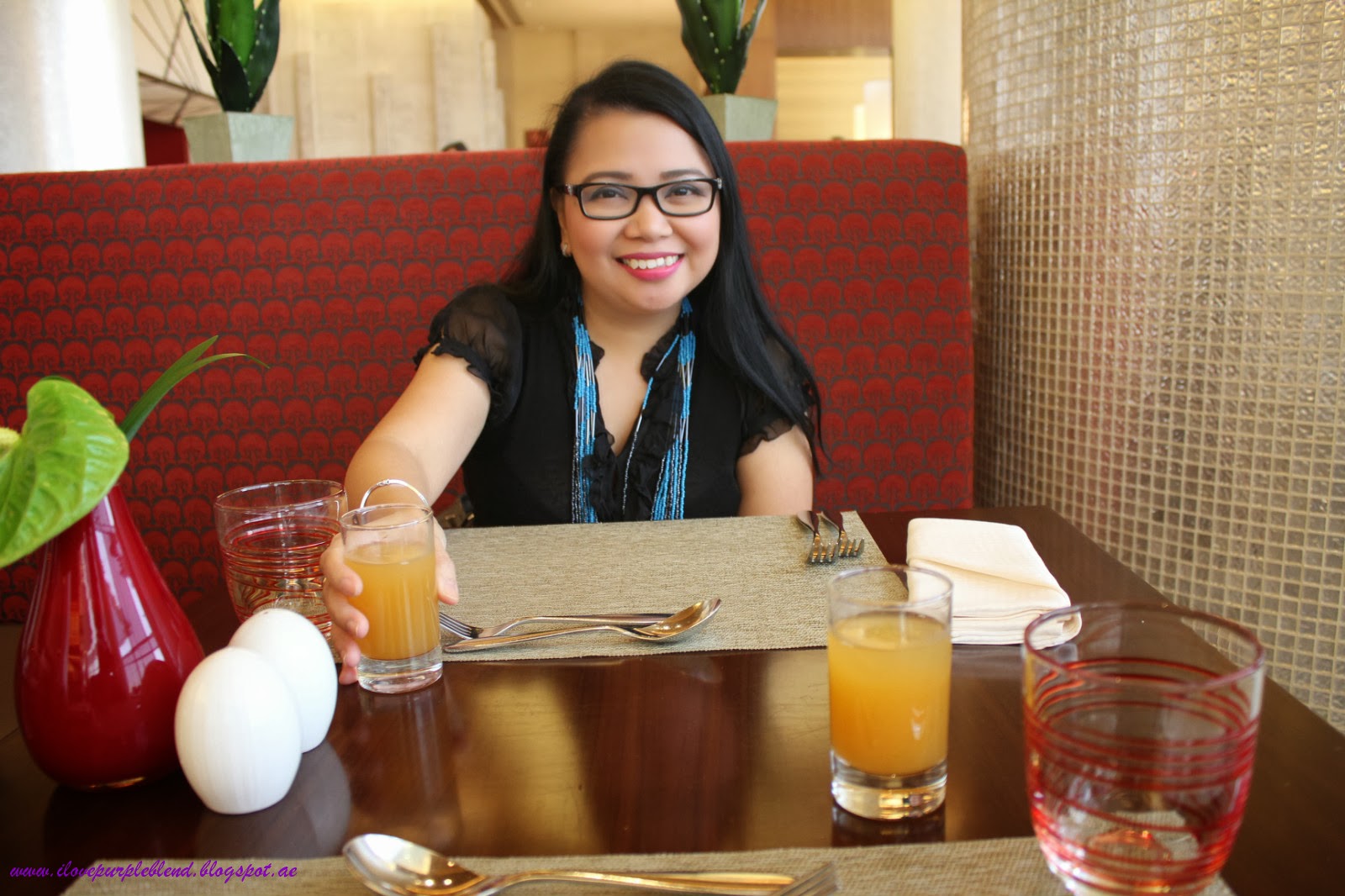 ilovepurpleblend Lunch Date Liwan Restaurant Al Ghurair Rayhaan