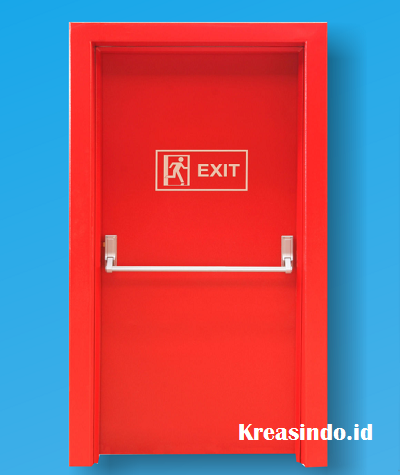 Harga Pintu Darurat Kebakaran Untuk Jalur Evakuasi Yang Sesuai Kriteria pintu darurat