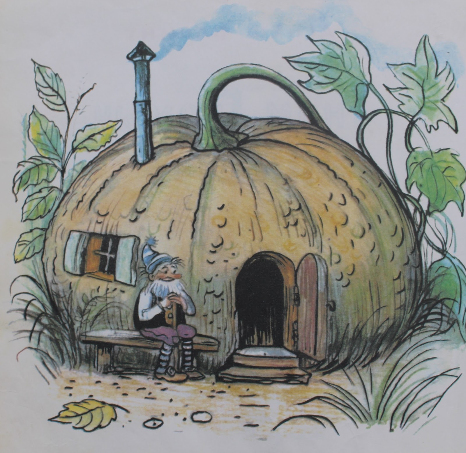 Домик дядюшки тыквы картинки