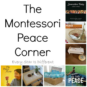 Montessori Peace Corner inspiration and resources for home and school.