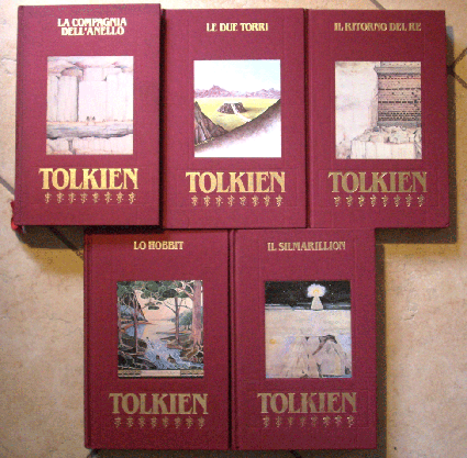 Tolkien collection: Cofanetto del Club degli Editori, 1987, 1988,1992