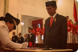 Presiden Joko Widodo Lantik Irene Manibuy sebagai Wakil Gubernur Papua Barat