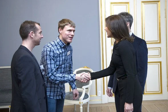 Crown Prince Frederik and Crown Princess Mary give a reception for 2012 Paralympic Games team