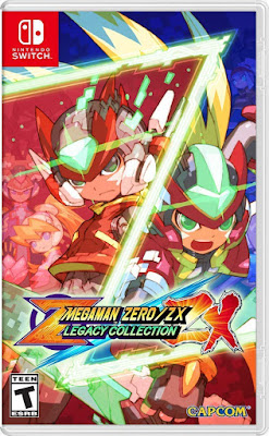 Mega Man Zero Zx Legacy Collection Game Cover Nintendo Switch