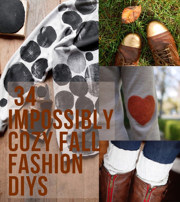 34 Fall Fashion DIYs That Are Incredibly Easy