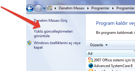 Bu windows kopyası orjinal değil (KB971033)