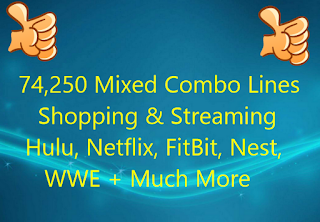 74,250 Mixed Combo Lines – Shopping & Streaming | Hulu, Netflix, FitBit, Nest, WWE + Much More