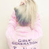 SNSD TaeYeon posed with her pink robe in her latest update