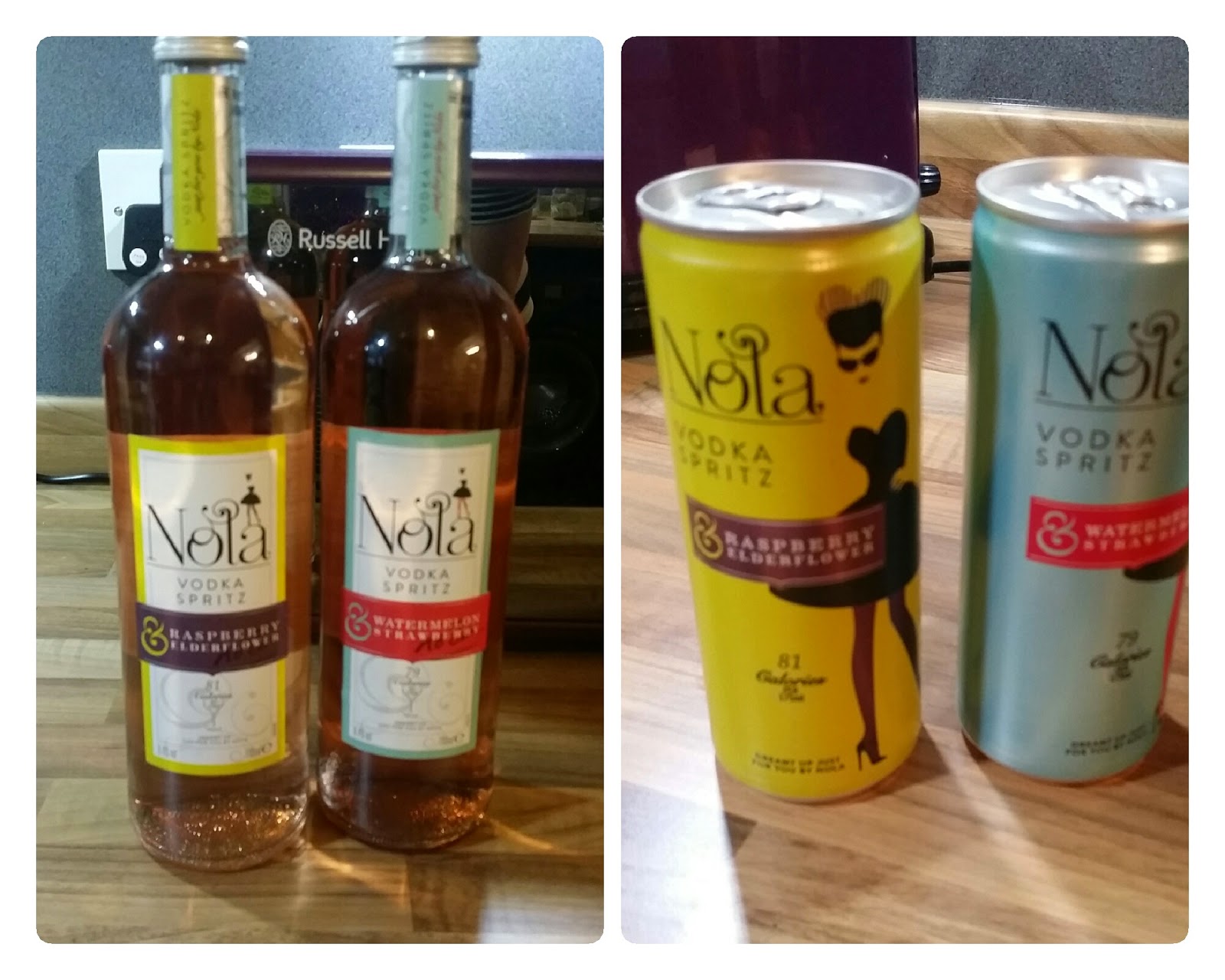 Beauty and the Blogger Nola Vodka Spritz 81 calories per 175ml