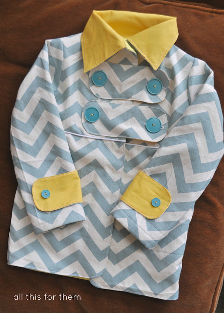 Chevron Lurex Knit Jacket