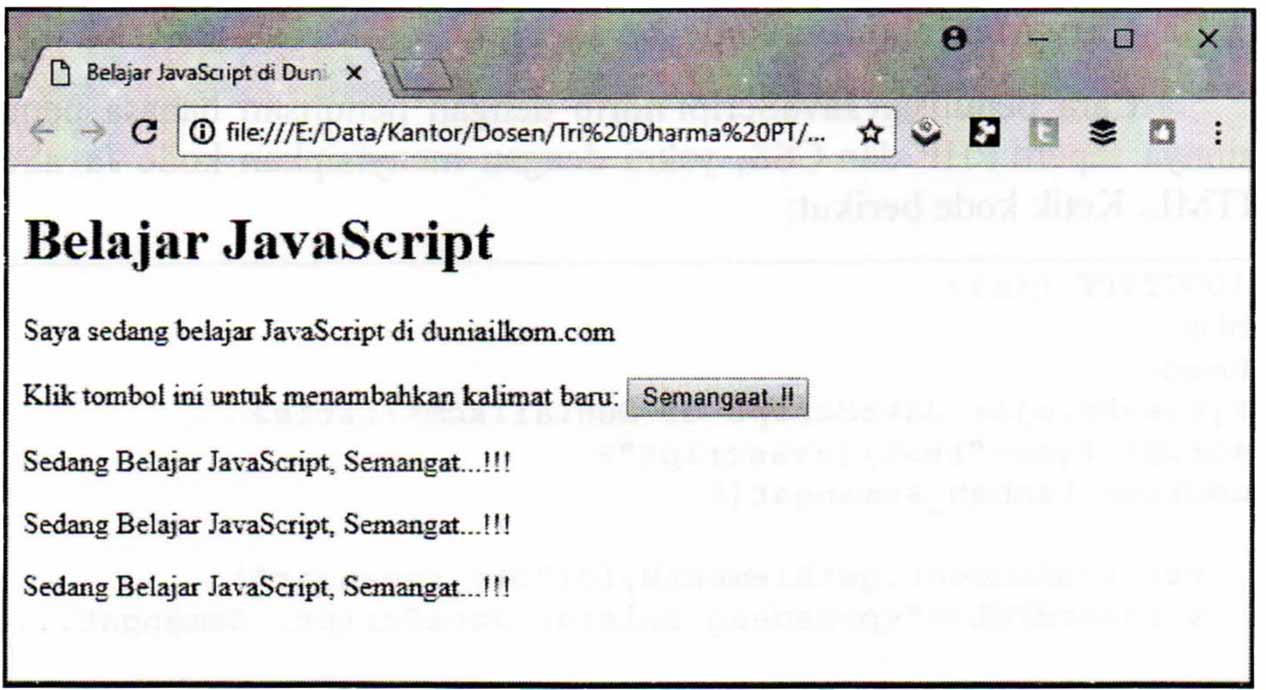 Dasar-dasar Javascript - TeachMeSoft