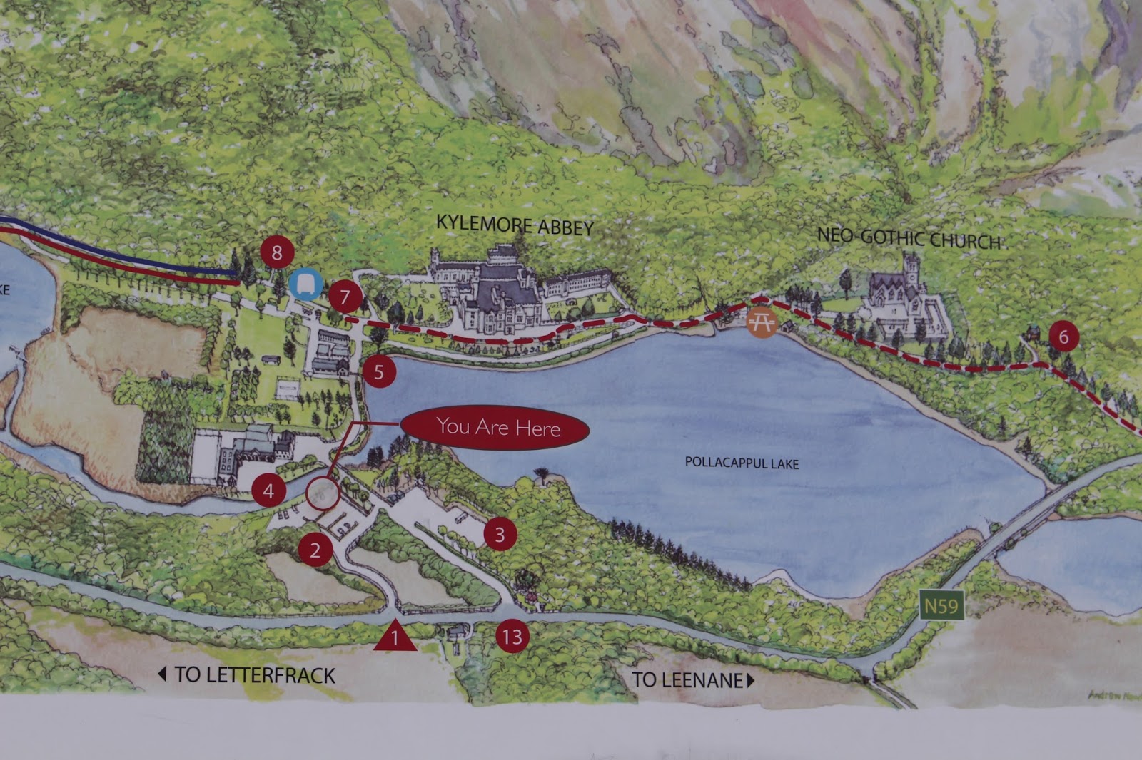 Kylemore Abbey & Victorian Walled Garden Ireland Simple Life 简单的生活