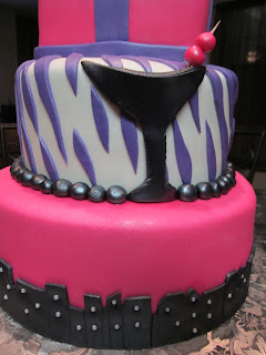 MyMoniCakes: Sex & The City Martini Cake