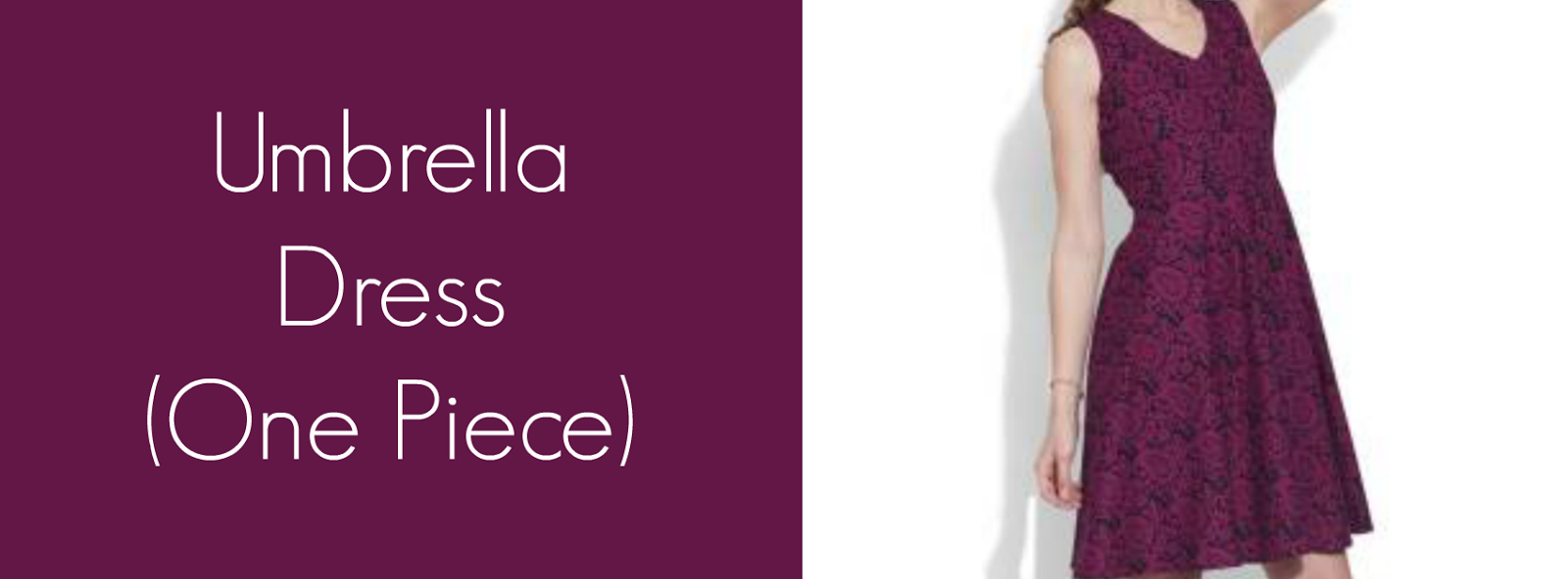 one piece umbrella dress