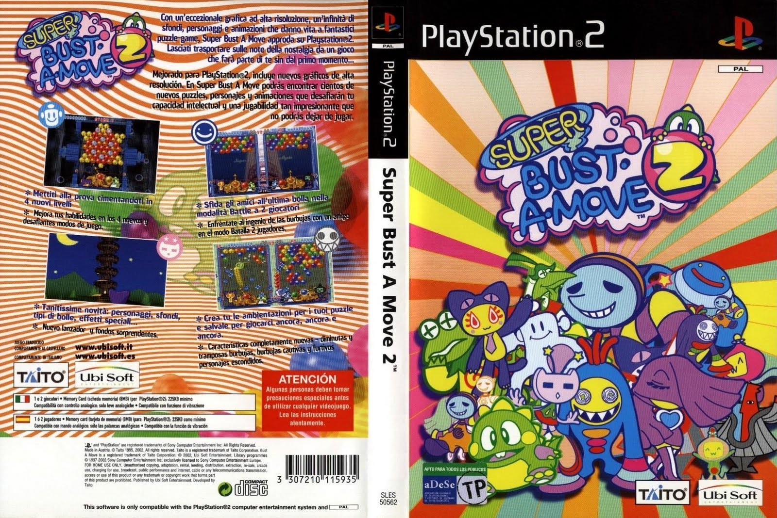 Aplicaciones y Juegos Super Bust A Move 2