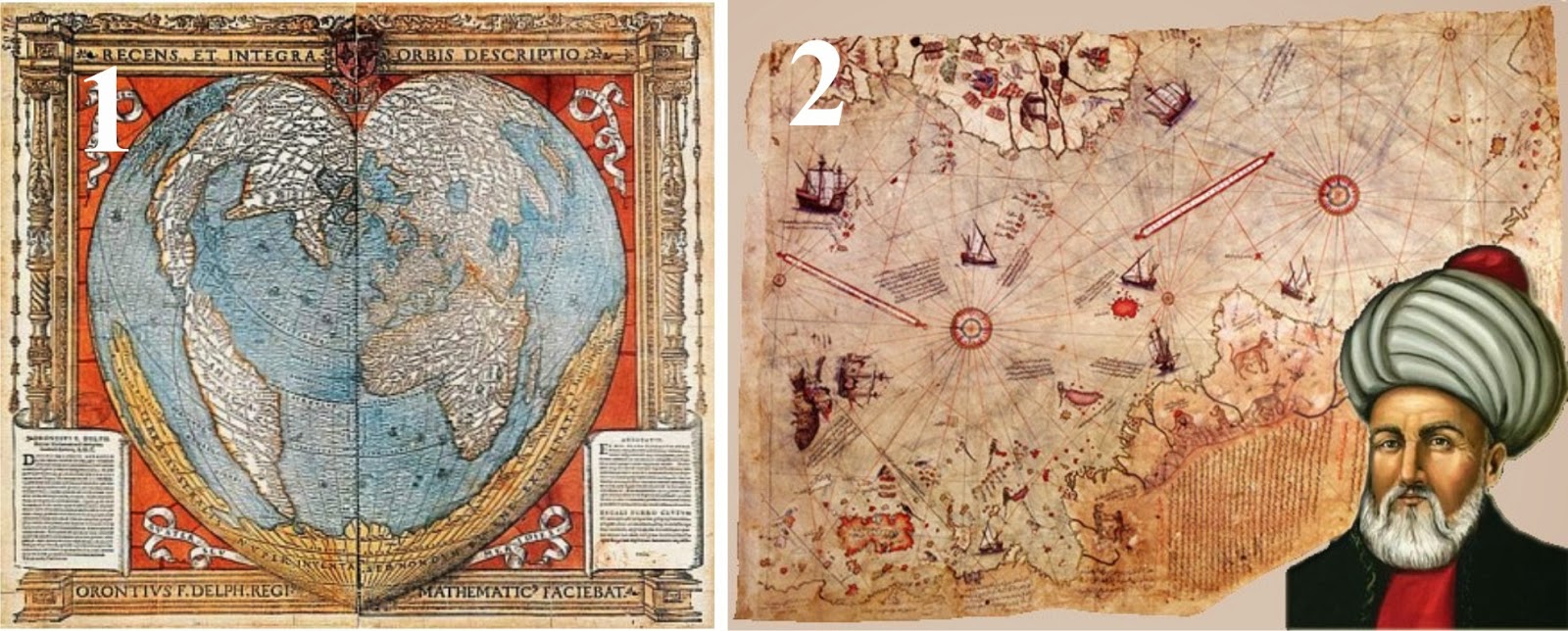 Карта пири рейса в высоком разрешении