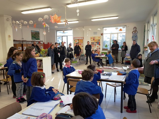 Accoglienza INDIRE nello spazio dei sapori enell'atelier ReMilda - Borgo Antico