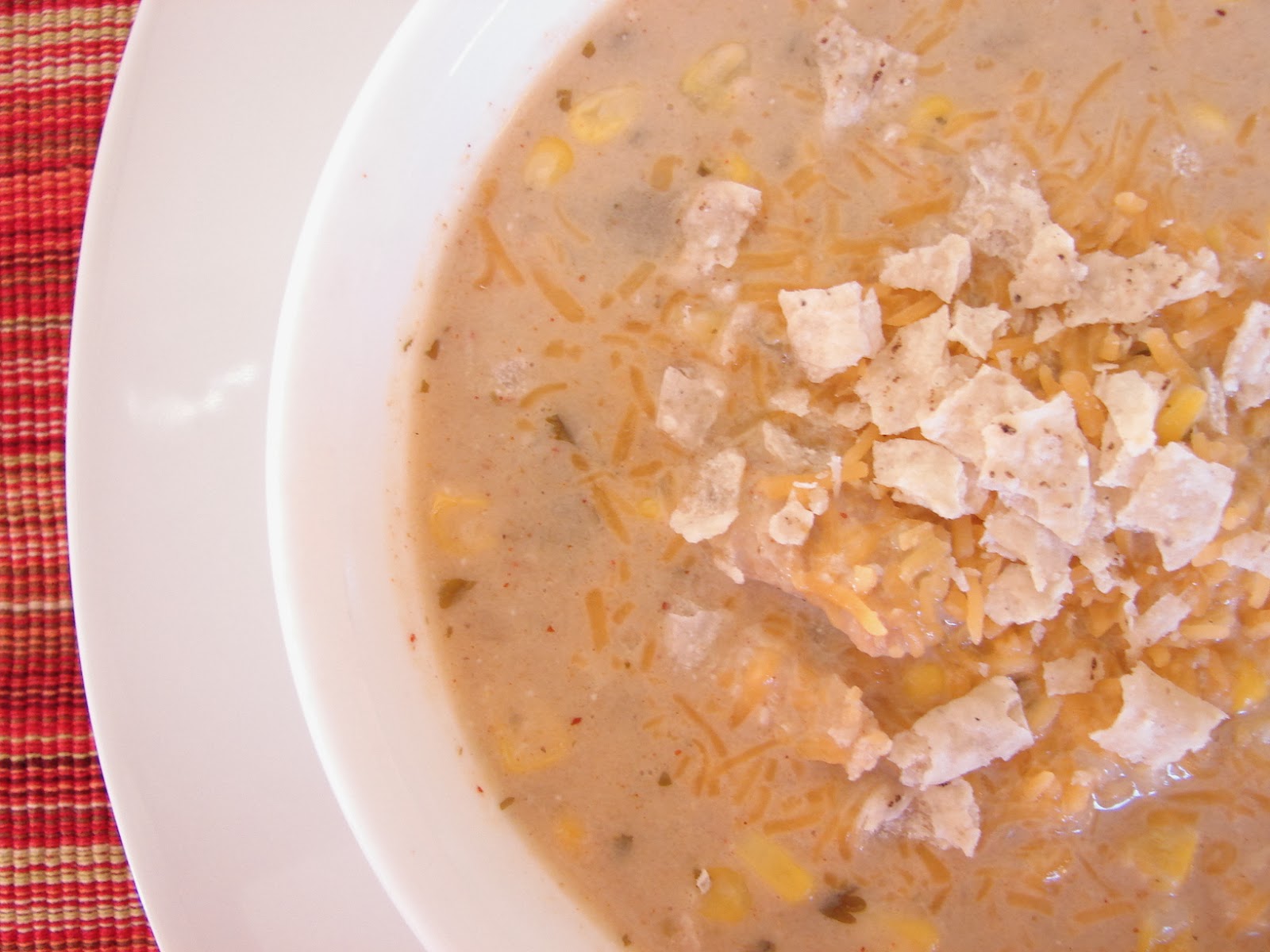 The Royal Cook: Slow Cooker Creamy Green Chile Enchilada Soup